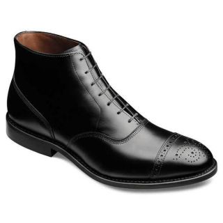 Allen Edmonds Mens Fifth Street Black Boot 7715 Size 11 D