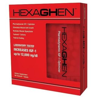 HexaGHen IGF 1 Optimizer 56 Tablets BUILD MUSCLE FAST