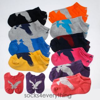 Lot of PK American Eagle Mens Low Cut Ankle Noshow Socks One Size