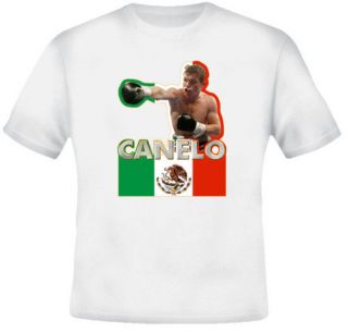 Saul El Canelo Alvarez Mexican Boxer Mexico T Shirt