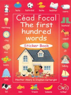 Céad Focal The First Hundred Words Sticker Book