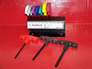 10 pc T Handle Hex Key Allen Wrench tool Metric tools