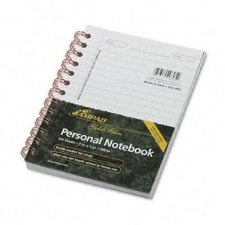 NEW Ampad® Gold Fibre Personal Notebook, College/Med Ru