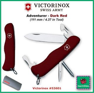 Adventurer_Dark Red_111mm / 4.37in Multi Tool Knife_Victorinox Swiss