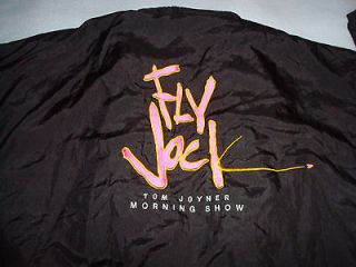 MORNING SHOW FLY JOCK Vintage Jacket XL Unworn EXCELLENT radio host