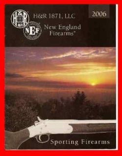 Hunting H&R New England Sporting Firearms 2006 Catalog