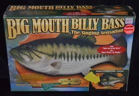 BIG MOUTH BILLY BASS Singing Fish Motion Activated Novelty Gag Gift