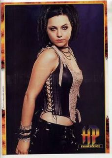 AMY LEE MINI POSTER Pin up Page EVANESCENCE Looking Sexy in Her Shirt