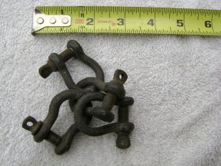 used 5/16 SMALL SHACKLE STEEL BOAT SHIP ANCHOR CHAIN