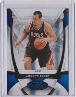 ANDREW BOGUT 2010 PANINI CERTIFIED MIRROR BLUE CARD #121 NUMBERED 47