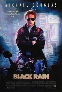 Reproduction A3 Black Rain Movie Poster Print douglas