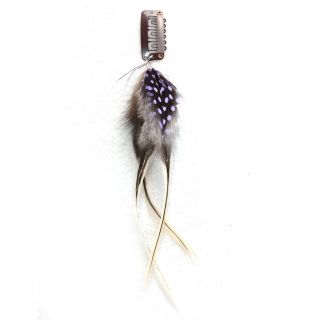 Luxurious Clip in Hair Feather Extension Tiger