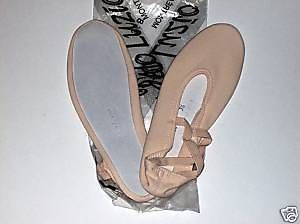 ANGELO LUZIO BALLET JAZZ GYM SLIPPERS IN PINK, WHITE AND BLACK