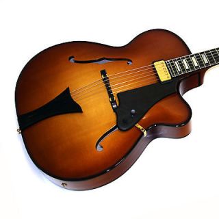 Guitars Chancellor Archtop in Violin Finish w/OHSC In Great Shape