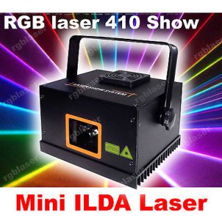 410mW RGB Full Color ILDA DMX512 Club Party Amimation Laser stage
