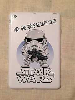 STORM TROOPER 2 WHITE CASE COVER BACK TO FIT APPLE IPAD MINI TABLET PC