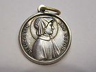 Vintage Catholic Religious Holy Medal   Elizabeth Ann S