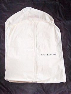 ANN TAYLOR 6 PLASTIC LIGHT FOLDING ZIP HANG DRESS CLOTHES TRAVEL