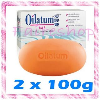 Stiefel Oilatum Bar Soap Mild Cleanser Clean Dry Sensitive Face Skin