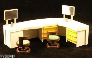 PLAYMOBIL Modern, City Life, Shop Desk with Mirrors & Sink. Parlor