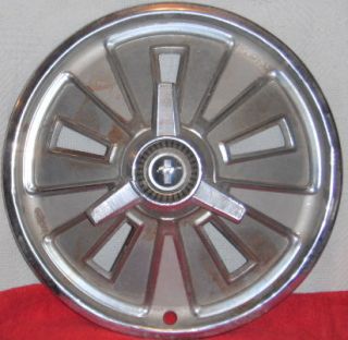 Vintage Classic Ford Mustang Early 60s Spinner 14 Hubcap Horse