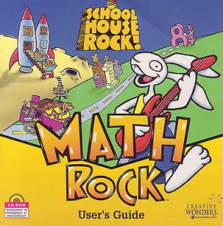 School House Rock   CD Rom for PC & MAC Kids Play with Numbers Learn