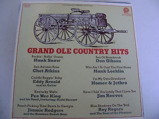 ROY ROGERS, DON GIBSON, CHET ATKINS & MORE ( GRAND OLE COUNTRY HITS
