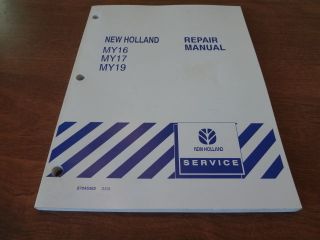 New Holland MY16 MY17 MY19 Lawn Mower Tractor Service Manual *NEW*