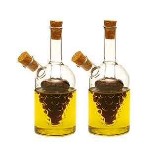 Norpro 5 Glass Cruet Set Of 2 Vinegar and Oil NEW
