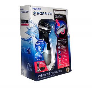 Norelco AT875 Deluxe AquaTec Rotary Razor Shaver Wet & Dry Brand New