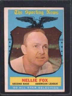 1959 Topps #556 Nellie Fox AS EX C310566