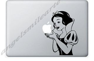 Snow White Apple Macbook Pro Air 13 15 17 laptop decal sticker skin