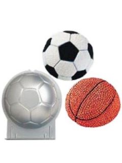 Wilton Soccer Ball Cake Pan Novelty or Basketball New
