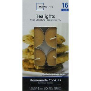 NEW Mainstays Fresh Baked Cookies Home Decor Fragrance 16 Pack