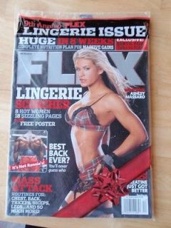 FLEX bodybuilding muscle magazine/WWE wrestling Diva ASHLEY MASSARO 12