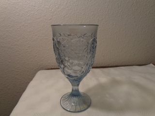 NORITAKE CRYSTAL ARBOR LIGHT BLUE ICED BEVERAGE MINT CONDITION