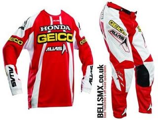Alias A1 Honda RED Geico Team Full Kit mx motocross enduro atv quad
