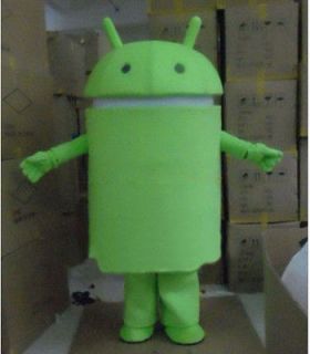 2013 hot sale Professional New Android Robot Mascot Costume Facny