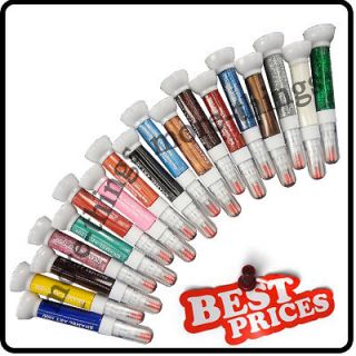 18 color nail art polish 2 way pen and brush S025