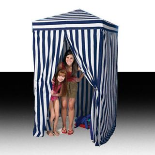 Portable Cabana Stripe Changing Room Privacy Tent Pool Camping Outdoor