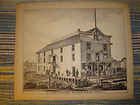 1878 HUGE ANTIQUE ASBURY PARK NEW JERSEY PRINT SuperbNR