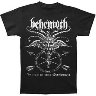 Behemoth Baphomet Arrows Shirt SM, MD, LG, XL, XXL New