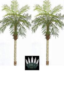 ARTIFICIAL 5 PHOENIX PALM TREE PLANT POOL PATIO WITH CHRISTMAS