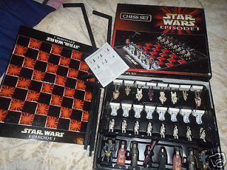 see our video of this game STAR WARS AMAZING EPISODE 1 CHESS SET