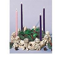Children of the World Advent Wreath Wreath Candleholder Centerpiece