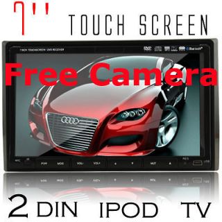 TOUCH SCREEN Car DVD Stereo system TV +backup Camera