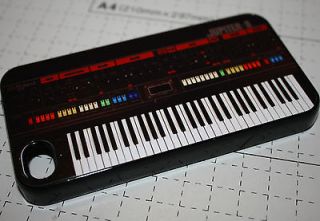 Custom Roland Jupiter 8 keyboard iphone 4 4s 5 Back case cover clip on