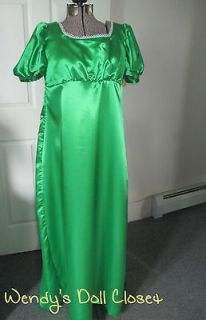 Regency Era Dress~Jane Austen Bust 38 ~Green ♥