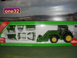 SIKU JOHN DEERE 6820 TRACTOR, LOADER & ATTACHMENTS *SPECIAL EDITION* 1