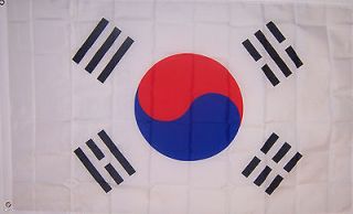 NEW 3ftx5 SOUTH KOREA KOREAN COUNTRY BANNER FLAG FLAGS au